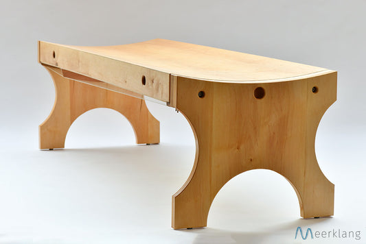 Klangliege, Schrägansicht - Manufaktur Meerklang